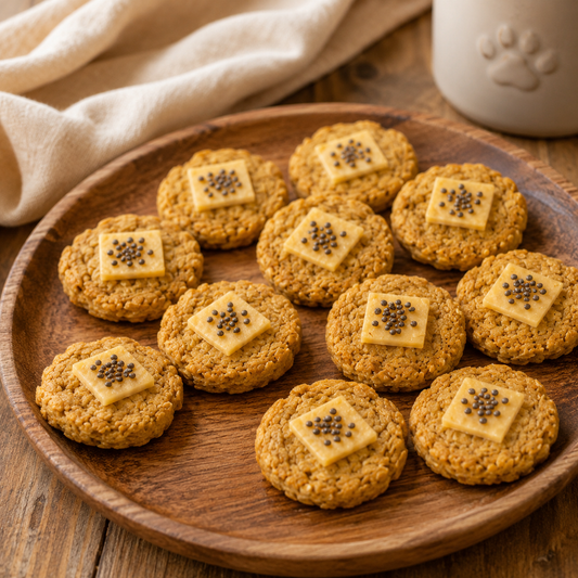 Cheesy Oat Coins